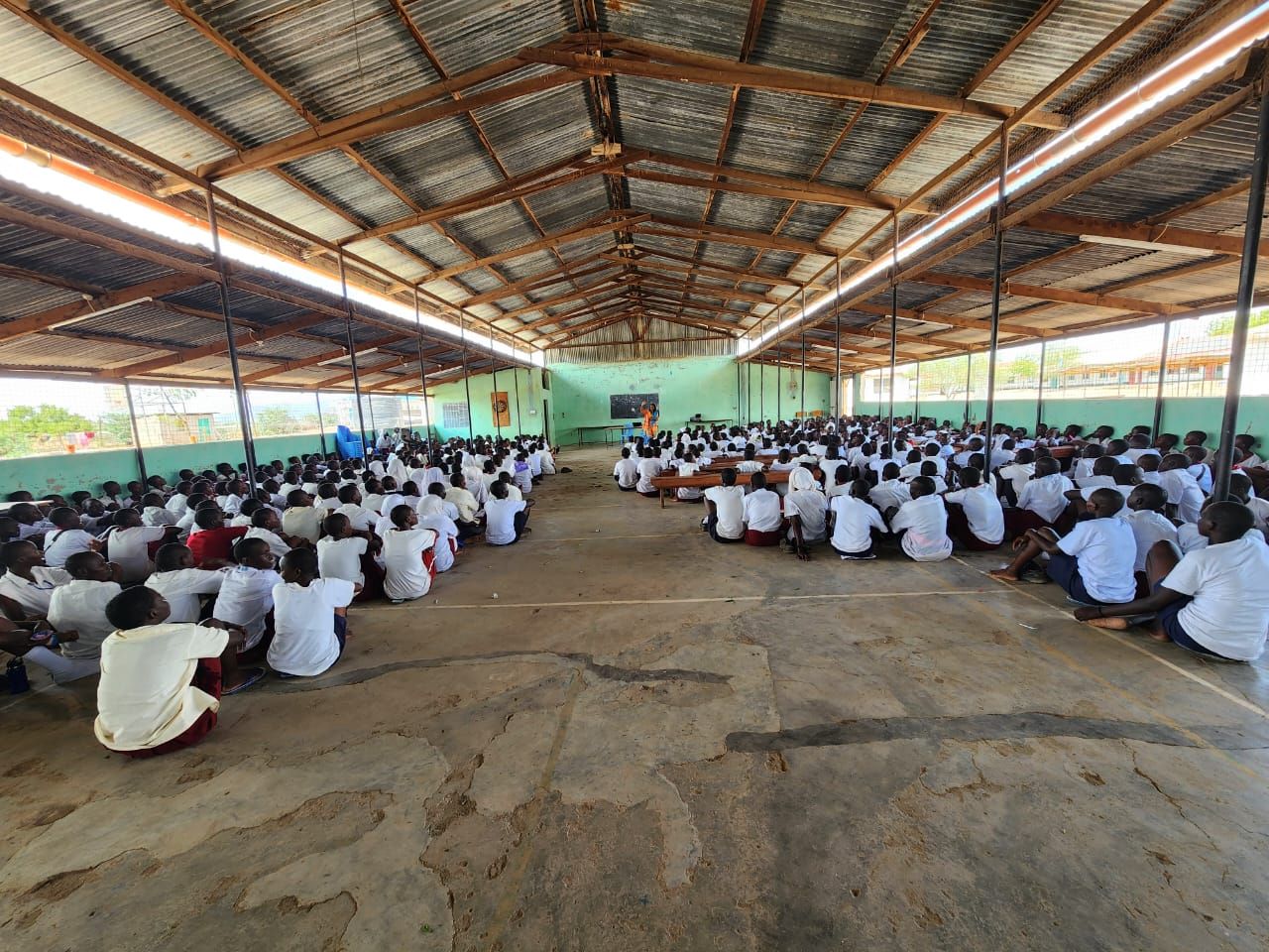 An Eenovators energy awareness session delivered to a large audience